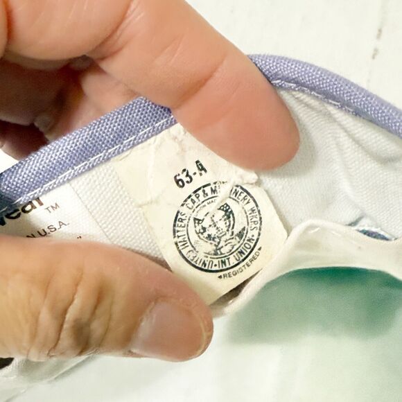 PUKALANI COUNTRY CLUB MAUI HAWAII Visor Hat Purple Vtg Made in USA Clean! - Picture 7 of 7